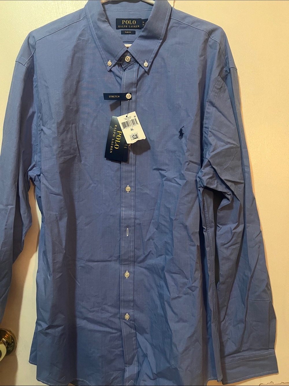 Polo by Ralph Lauren Light Blue Button-Down Dress Shirt